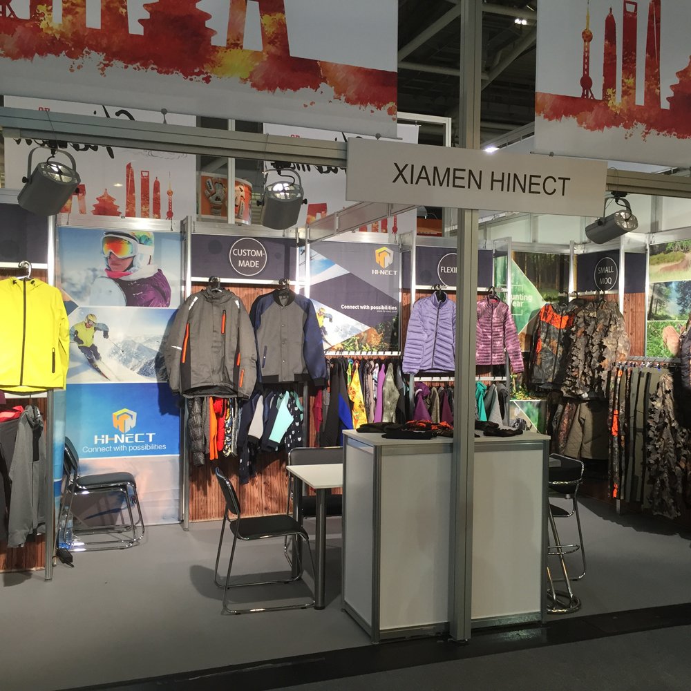 Hinect booth in 2015 ISPO