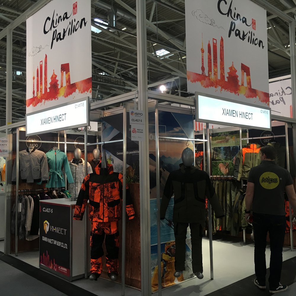 Hinect booth in 2016 ISPO