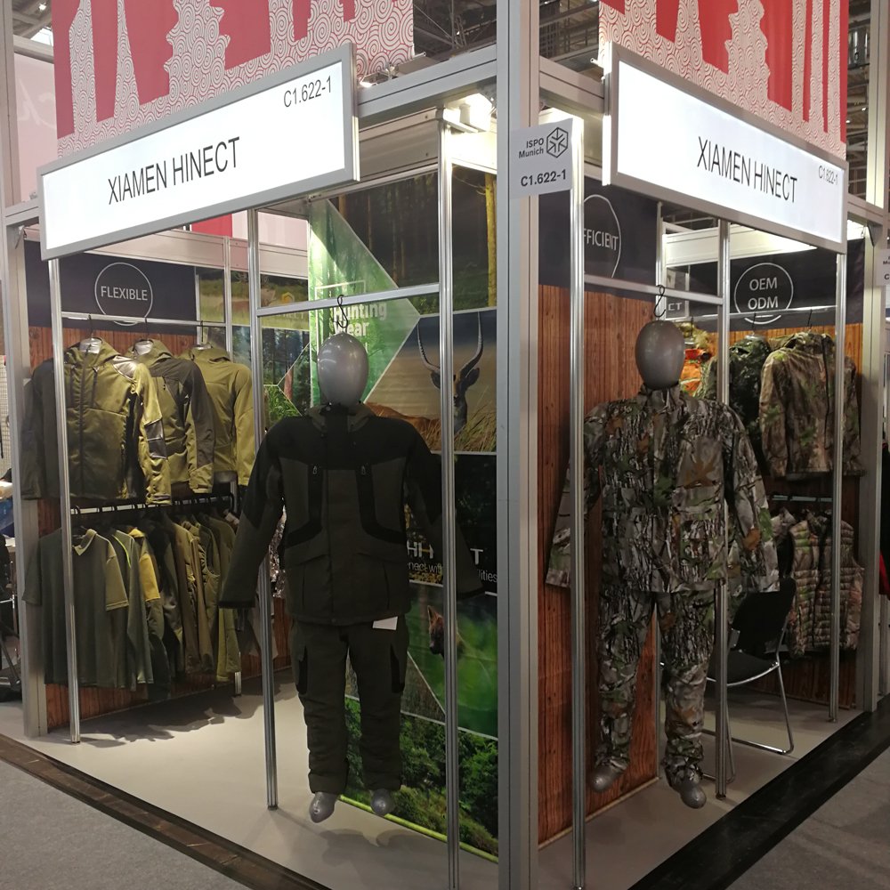 Hinect booth in 2017 ISPO