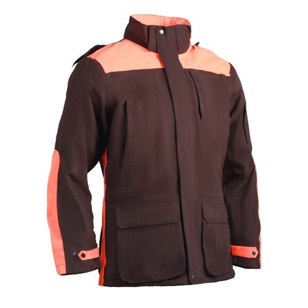 front side of Men's Hunting Jacket with Hi-Vis color