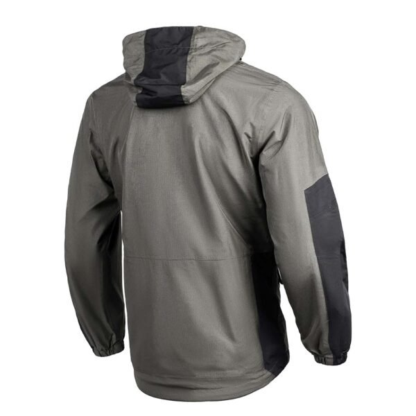 back side of Men's Hunting Jacket with waterproof taping